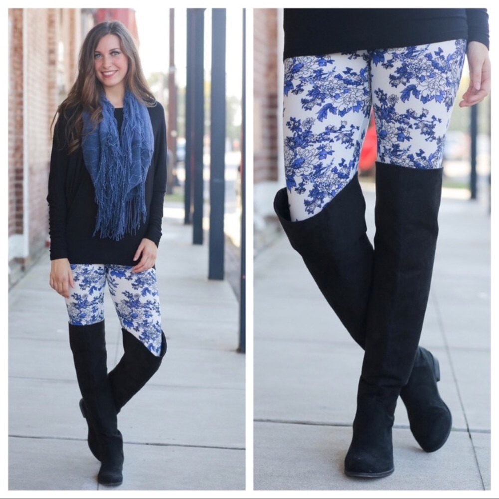 Floral Print Leggings
